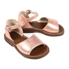 Sandales cuir iris&eacute; B&eacute;b&eacute;