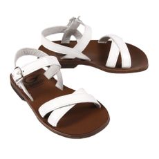 Sandales cuir vernis