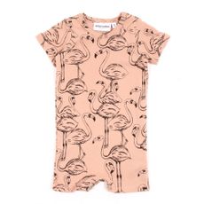 Combishort Flamands roses B&eacute;b&eacute; - Rose