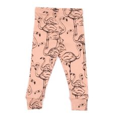 Leggings Flamingo B&eacute;b&eacute; - Rose