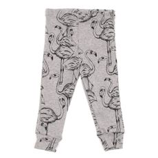 Leggings Flamingo B&eacute;b&eacute; - Gris clair