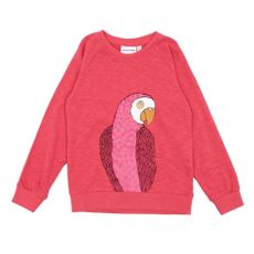 Sweat Parrot - Rouge cerise