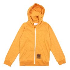 Sweat &agrave; capuche zipp&eacute; French Terry - Orange