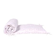 Tour de lit Etoiles - rose