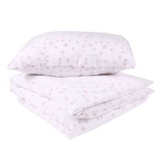Parure de lit Etoiles - rose