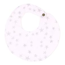 Bavoir Etoiles - gris
