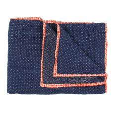 Grand plaid r&eacute;versible enfant -  imprim&eacute; fleurs