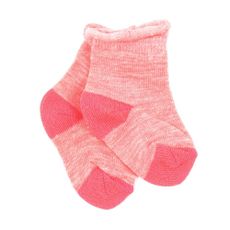 Chaussettes chin&eacute;es - Rose fluo