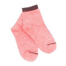 Chaussettes chin&eacute;es Liane - Rose fluo