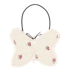Chouchou Papillon Rose