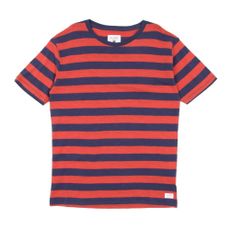 T-shirt &agrave; rayures - Rouge