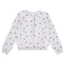Cardigan &agrave; fleurs