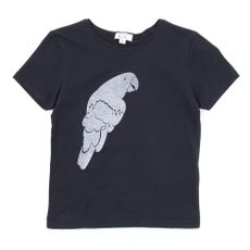 T-shirt Perroquet - Bleu marine
