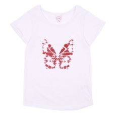 T-shirt Papillon - Blanc