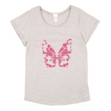T-shirt Papillon - Gris