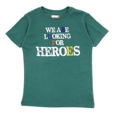 T-shirt Heroes-Vert