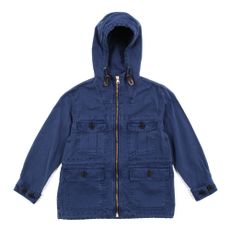 Blouson &agrave; capuche - Bleu marine