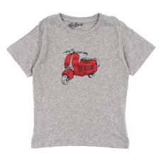 T-shirt Vespa - Gris chin&eacute;
