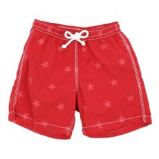 Short de bain Etoiles - Rouge