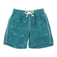 Short de bain Etoiles - Vert &eacute;meraude
