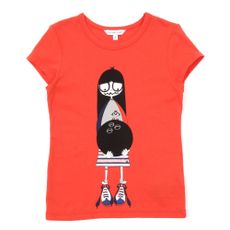 T-shirt Miss Marc - Corail