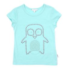 T-shirt Pingouin clout&eacute; - Bleu turquoise