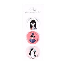 Lot de 3 badges
