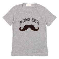 T-shirt Monsieur - Gris chin&eacute;