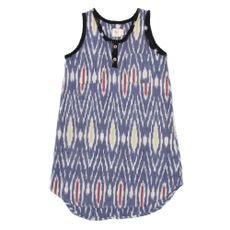 Robe imprim&eacute; - Bleu