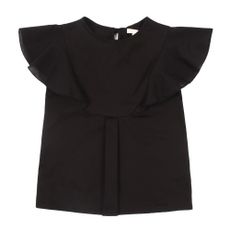 Blouse manches papillons
