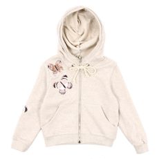 Sweat &agrave; capuche Papillon by Cassandre Montoriol
