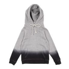 Sweat &agrave; capuche Tie & Dye - Gris