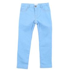 Pantalon toile slim - Denim bleached