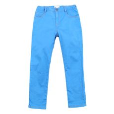 Pantalon toile slim - Bleu