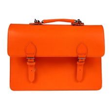 Grand cartable-Orange fluo