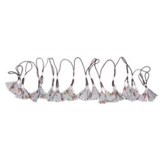 Guirlande fete bouquet Gris