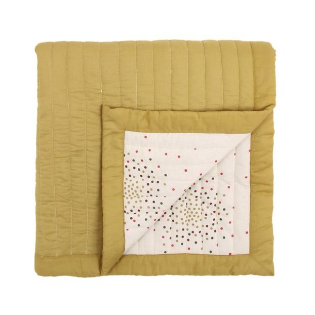 Grand Plaid Ecru - Pois-product