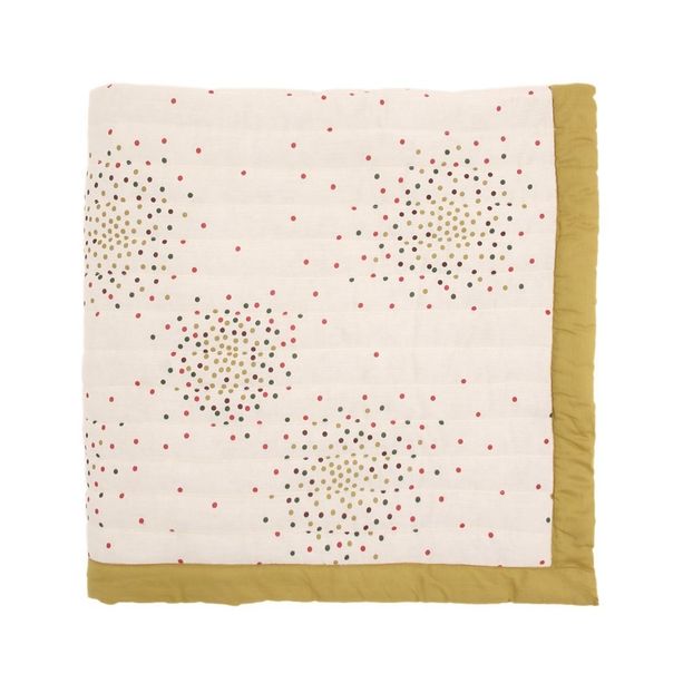 Grand Plaid Ecru - Pois-product