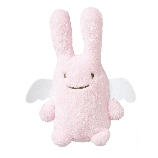 Doudou ange lapin rose pâle-product