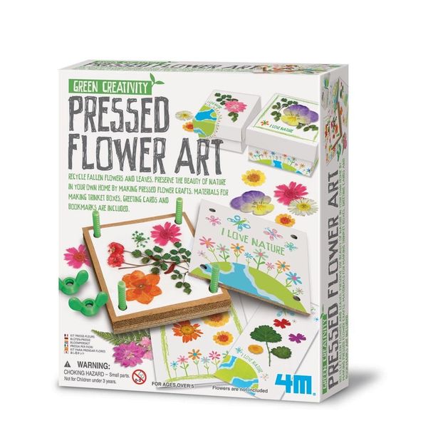 Pressed flower art-product