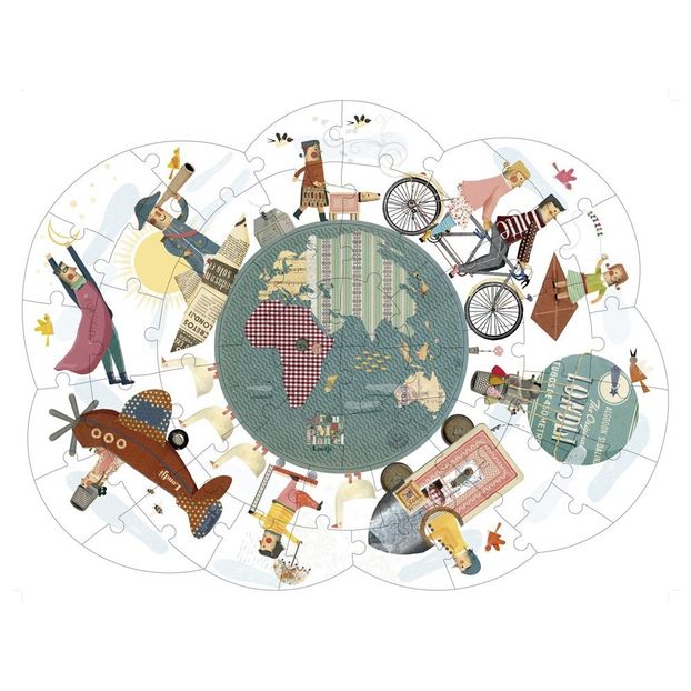 Puzzle Around my planet puzzle-product