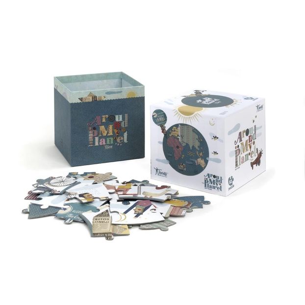 Around My Planet Puzzle -product