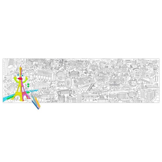 Coloriage géant Paris-product