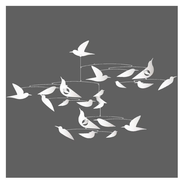 Mobile White Birds-product