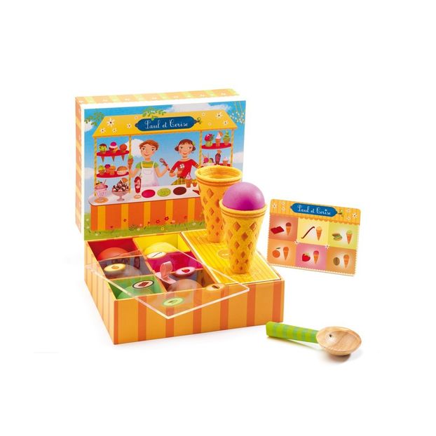Pau and Cherry ice-cream maker -product