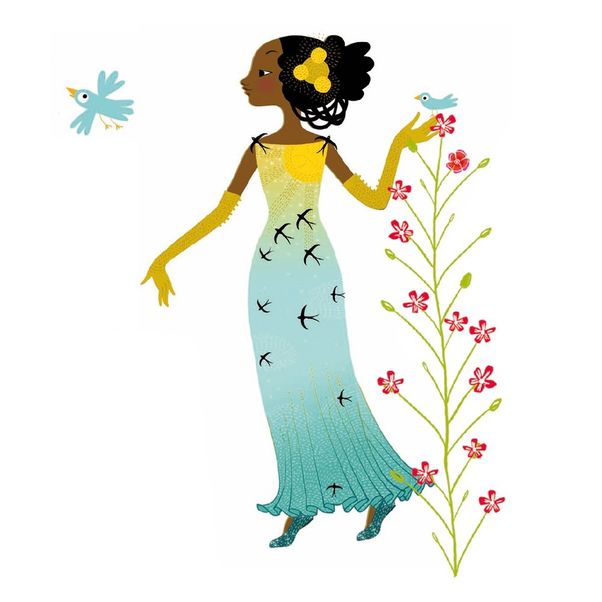 4 seasons dress - Stickers and paper dolls-product