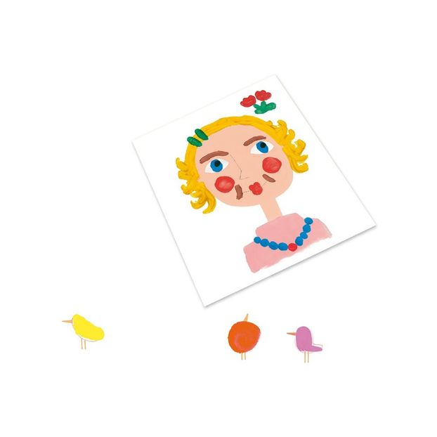 6 Tubos de pintura de dedos-product