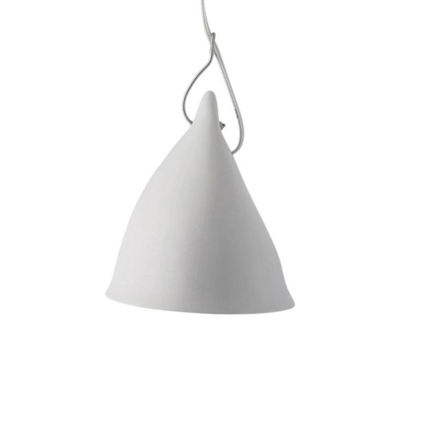Suspension Cornette en porcelaine mate-product