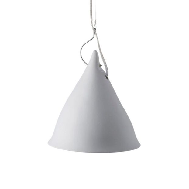 SuspensionTrès Grande Cornette en porcelaine mate-product