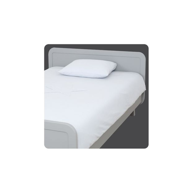 Cama redonda 120x200 cm - Gris claro-product